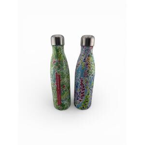 Lilly Pulitzer Therma S'well Water Bottle Stainless 17oz Lot Of 2 Coastal Prep